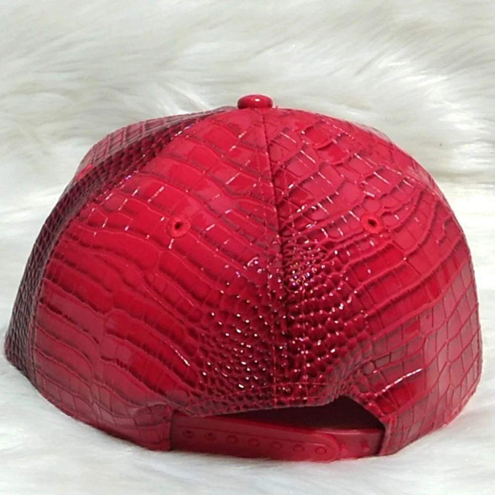 Beautiful Bling Cross Snap Back Hat Small Flaw Inside